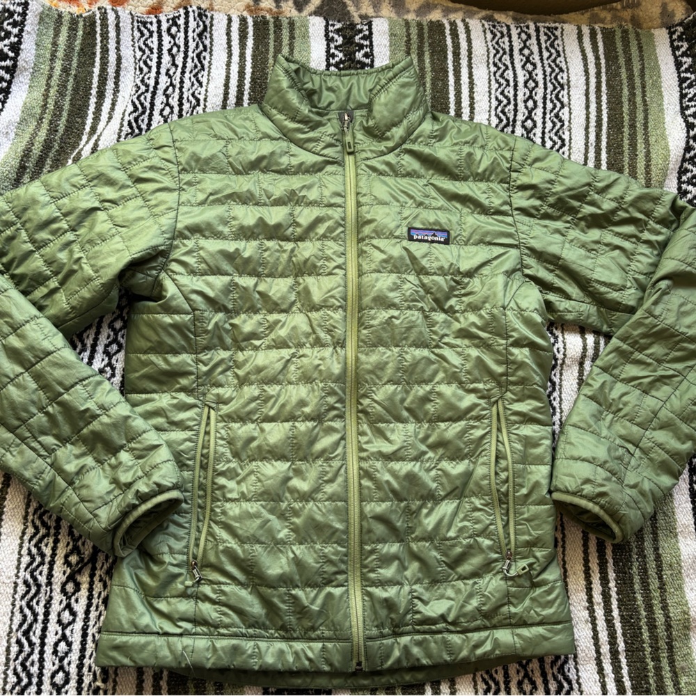 Patagonia Green Quilted Jacket